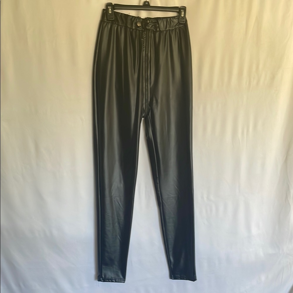 Black Leather Pants